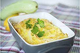 image : Le mardi en cuisine : Gratin de courgettes