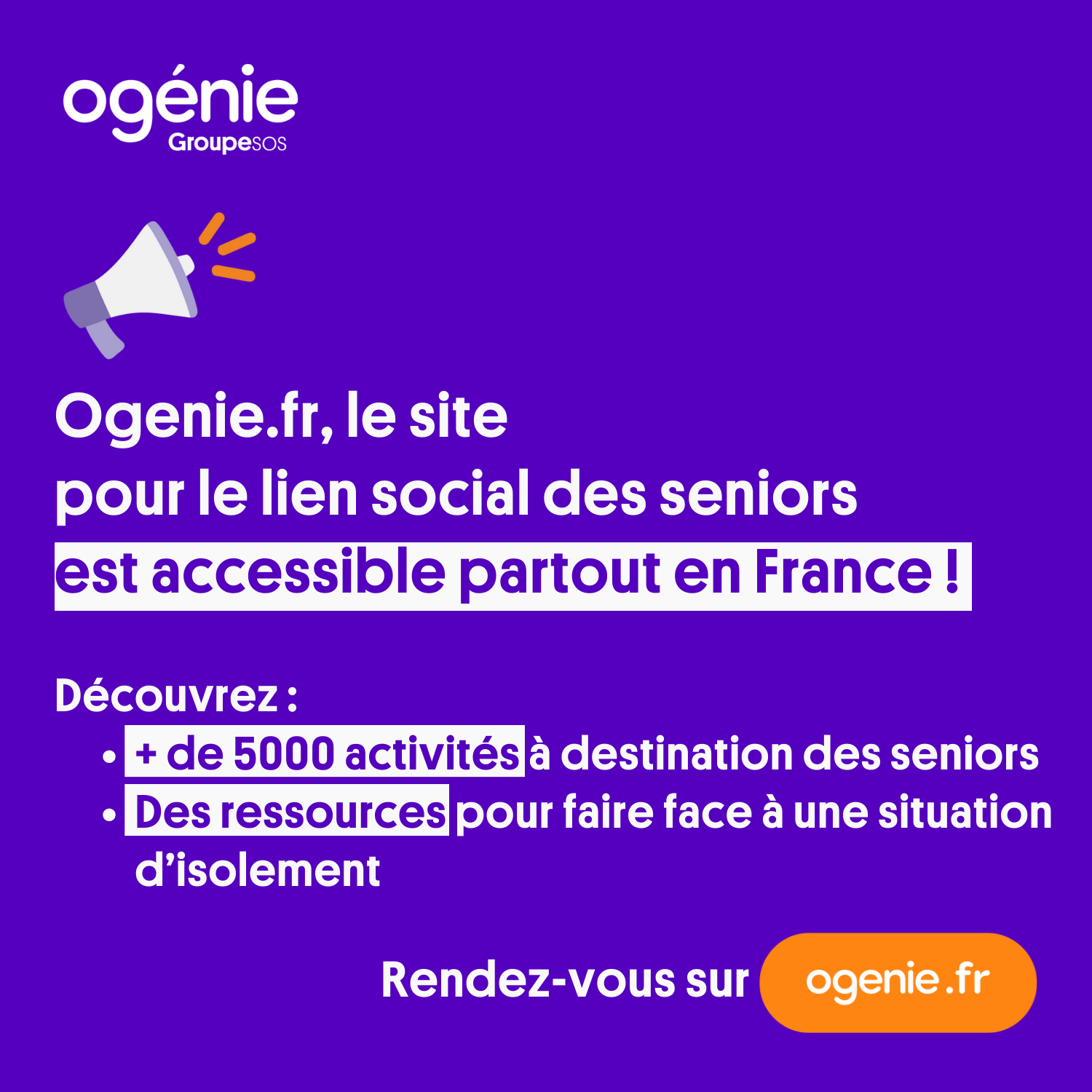 image : Ogenie.fr le site pour le lien social des séniors